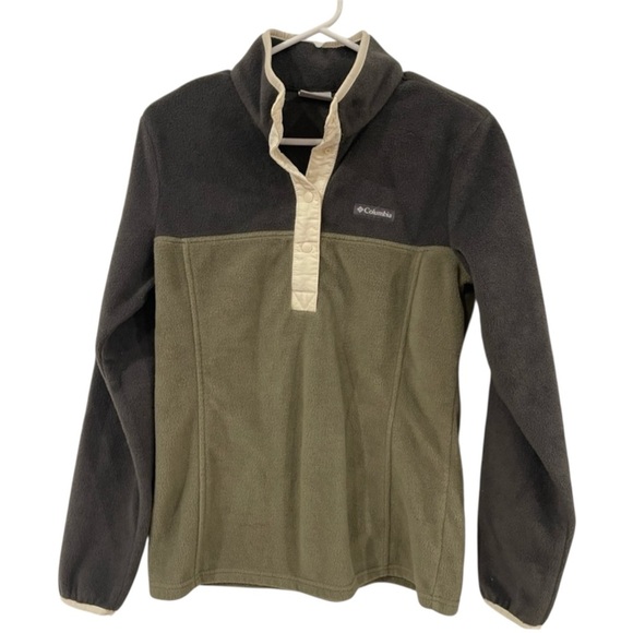 Columbia Quarter Button Fleece Pullover - Size Small - Picture 1 of 3